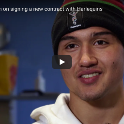 Marcus Smith on signing a new contract with Harlequins